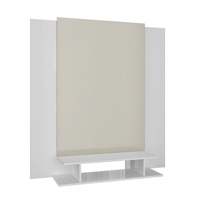 Painel Flexível para TV Setiba - Branco/Off White