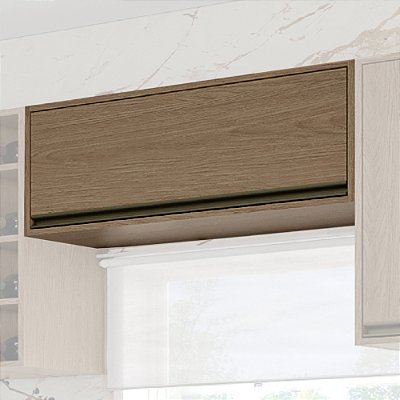 Armário Aéreo de Cozinha 1 Porta basculante 80cm Rimo Vitória