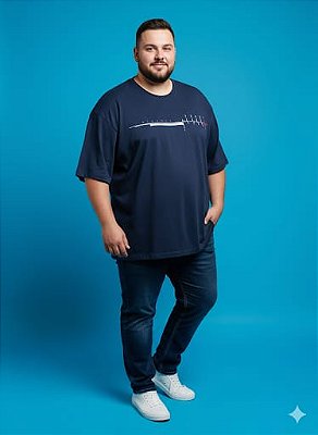 Camiseta Manga Curta Algodao Batimento 2654