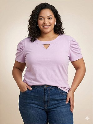 Blusa Manga Curta Princesa Visco 7919