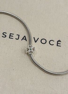 Berloque Separador Trevo da Sorte