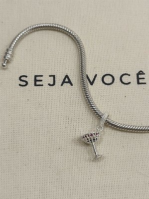 Berloque Taça de Gin Color