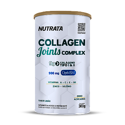 Collagen Joints Complex Type I e II 300g Nutrata