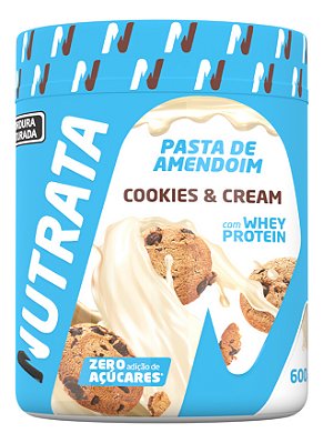 Pasta  Amendo Whey 600g Cookies & Cream Nutrata