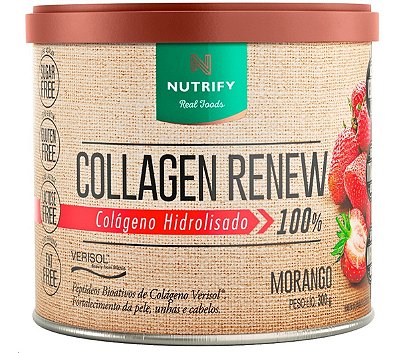 Nt Collagen Renew 300g Morango
