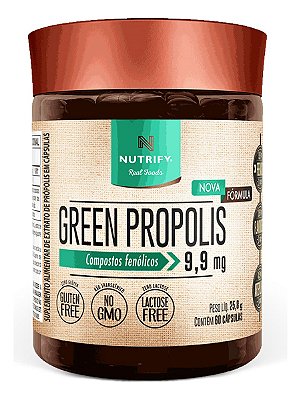 Nt Propolis Verde 60 Capsulas
