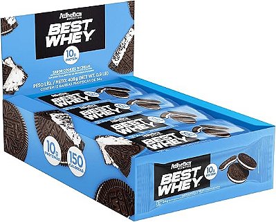 Best Whey Bar 10g Protein (display Com 12 Unidades) Cookies & Cream