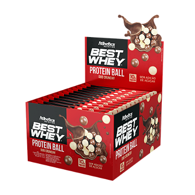 Best Whey Protein Ball 12 De 50g Duo Crunchy