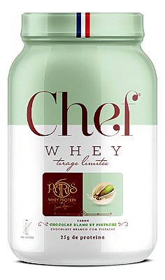 Crn - Whey 800g Chocolate Branco C/ Pistache (paris 6) - Chef Whey