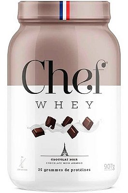 Crn - Whey 907g Chocolat Noir (chocolate Amargo) - Chef Whey