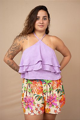 Short Evasê Doce Verão