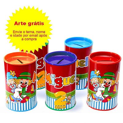 Cofrinho personalizado