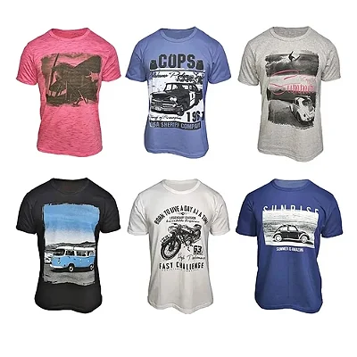 Camisetas Algodão com estampas