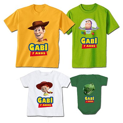 Kit Família Personalizado Toy Story