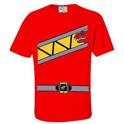 Camiseta Adulto Power Ranger Dino Charge