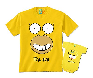 Tal Pai Tal Filho (a) Homer Bart Lisa Maggie Simpsons