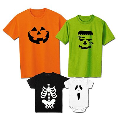 Kit Família Halloween Diversos