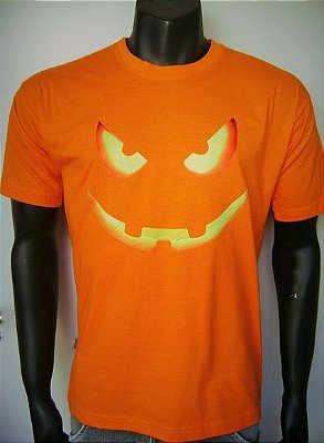 Camiseta Abóbora Halloween