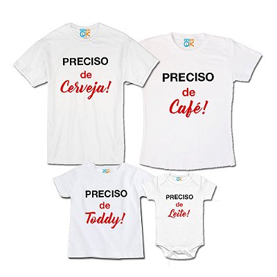 Kit Familia Preciso de Cerveja Café Toddy Leite