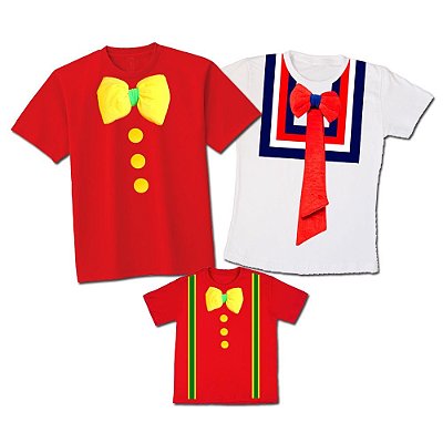 Kit Família Personalizado Patati Patatá