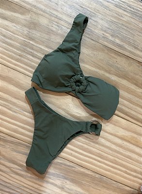 Conjunto Pri Verde militar