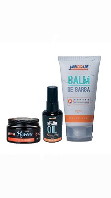 1 Pomada Nuvem +  1 Beard Oil (Óleo Para Barba) + 1 Balm para Barba