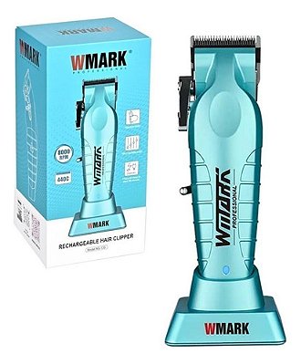 Maquina Wmark Corte Cabelo NG-133 Profissional Azul 110v/220v