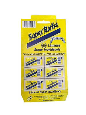 Lâmina De Barbear Super Barba