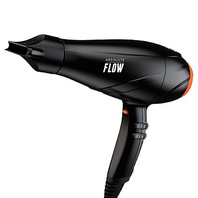 Secador Profissional GBS Ga.ma Barber Series Absolute Flow 2300w Preto 110V