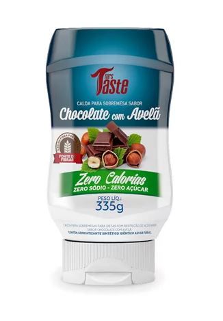Calda ZERO AÇUCAR Chocolate com Avelã - 335G  - MRS Taste