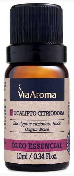 Óleo Essencial Eucalipto Citriodora - 10ml - Via Aroma