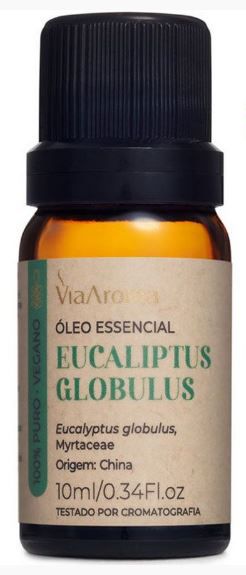 Óleo Essencial Eucalipto Globulus- 10ml - Via Aroma