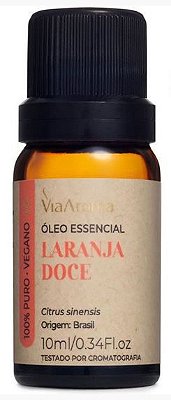 Óleo Essencial Laranja Doce - 10ml - Via Aroma