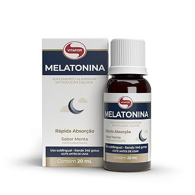 Melatonina - 20ml - Vitafor