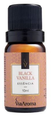 Essência Black Vanilla - 10ml - Via Aroma