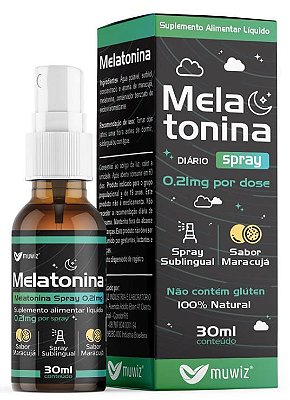 Melatonina Spray - 30ml - Muwiz