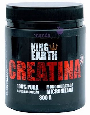 Creatina Pura - 300g - Rei Terra