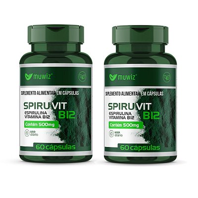 Kit Espirulina Spiruvit - 2 unidades - Muwiz