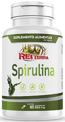 Spirulina - 120 caps - Rei Terra