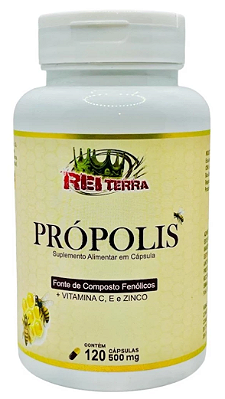Própolis - 120 caps - Rei Terra