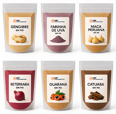 Kit Pré-Treino Natural - MP Granel