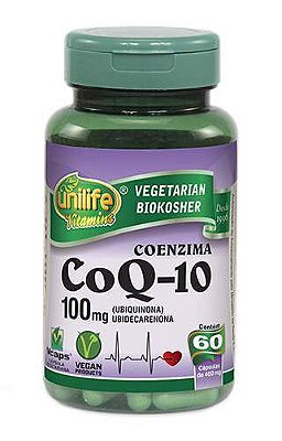 Coenzima Q10 (CoQ-10) - 60 caps - Unilife