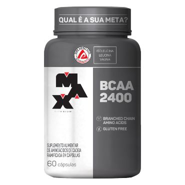 BCAA 2400 - 60 Cápsulas - Max Titanium