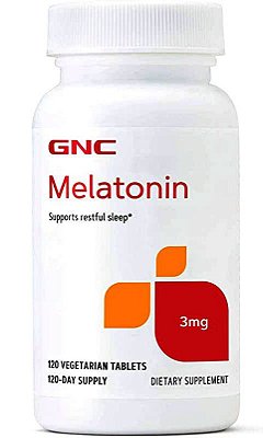 Melatonina 3mg - 120 tabs - GNC