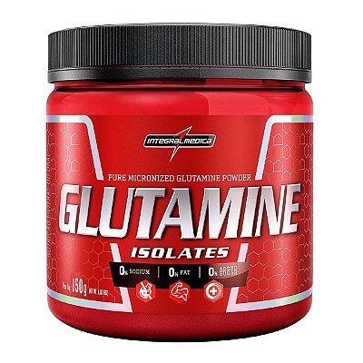 Glutamine Isolates - 150g - Integralmédica
