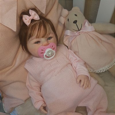 bebê em silicone sólido molinho - Amor de Bebê Reborn - Bebês Realistas