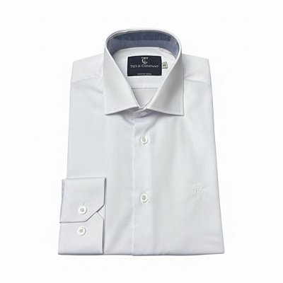 Camisa Social Masculina Branca de Fibra de Bambu – Clássica, Fresca e Atemporal