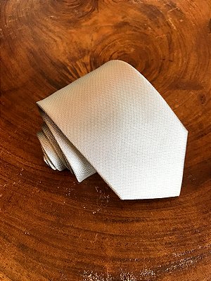 Gravata Cinza Pierre Cardin 8cm Microfibra GPRB-888