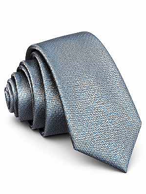 Gravata Masculina Chumbo Texturizada  – Elegância e Sofisticação