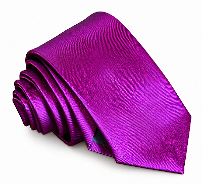 Gravata Masculina Roxa Slim